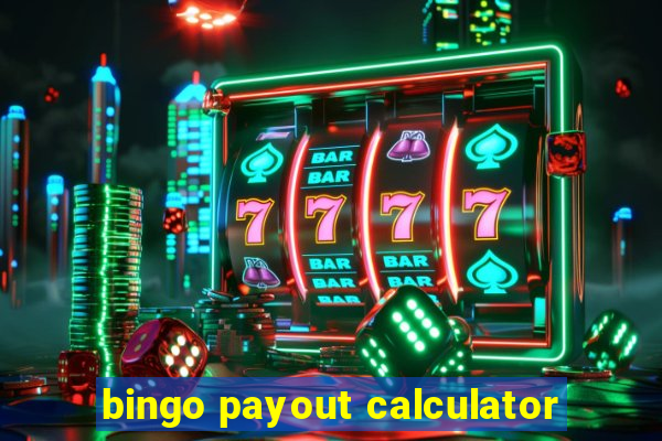 bingo payout calculator